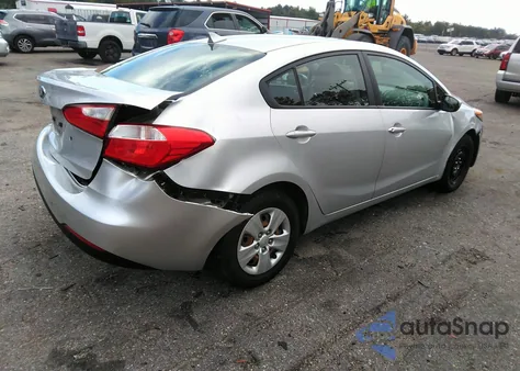 2014 Kia Forte Lx z USA, uszkodzony, nr VIN KNAFK4A60E5066747